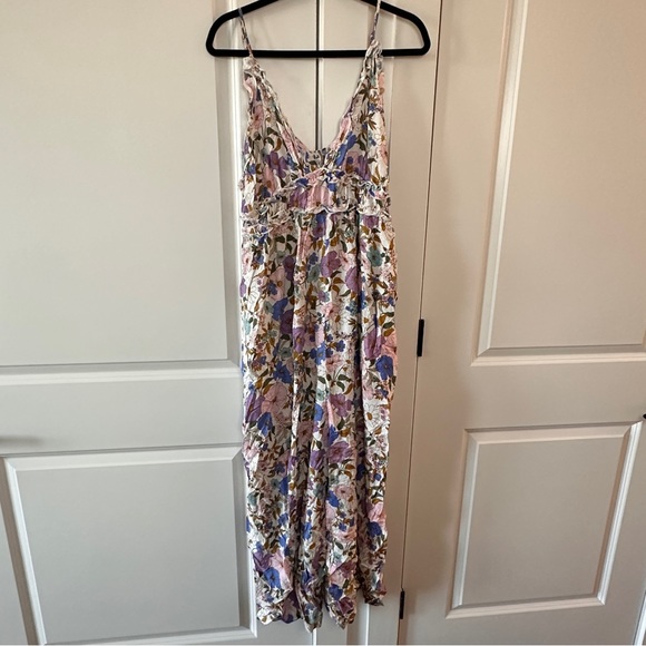 ARULA Pants - ARULA 2X (B, 18-20) Adjustable Strap Jumpsuit Floral Summer